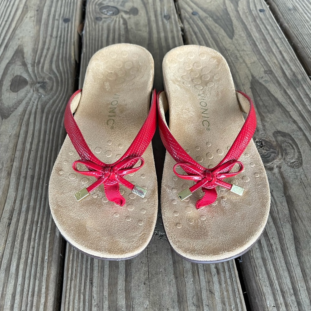 Vionic Bella II Orthotic Thong Sandal Women's 7.5